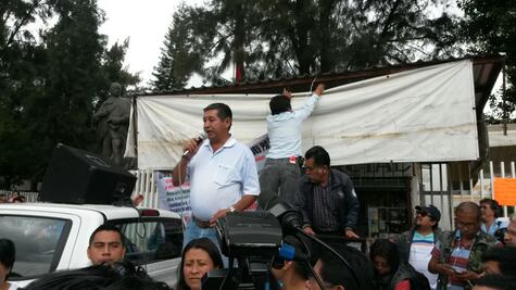 Pide Sección 22 mesa de diálogo pública