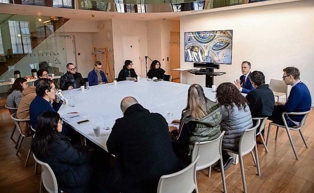 Imagen de una de las generaciones que conforman diversos actores culturales en su Creative Leadership Programme (CLP), que impulsa el British Council desde hace cinco años en México. Foto: British Council
