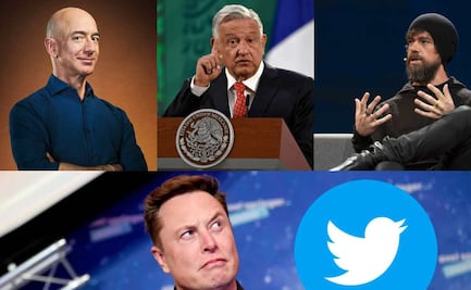 AMLO, Bezos y Dorsey hablan de la compra de Twitter por parte de Musk