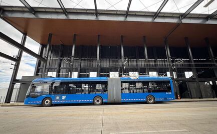 Trolebús Elevado Santa Martha -Chalco realizó más de 213 mil viajes en su primera semana: STE; usuarios disminuyen tiempo de traslado