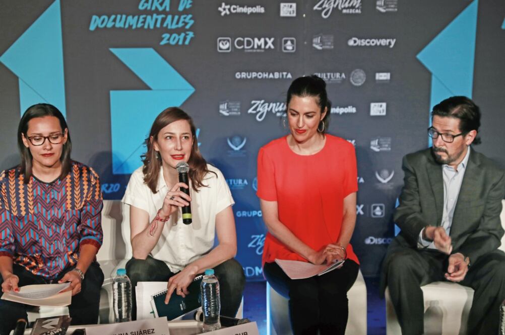 Paulina Suárez, Meghan Monsour y Ramón Ramírez (ALEJANDRA LEYVA. EL UNIVERSAL)