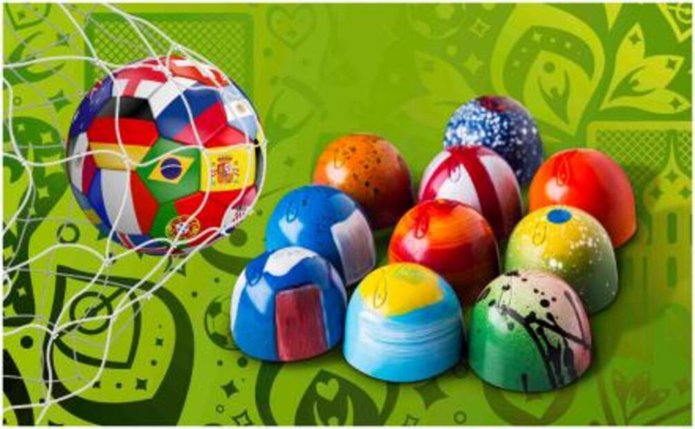 Disfruta la edición limitada de chocolates del mundial