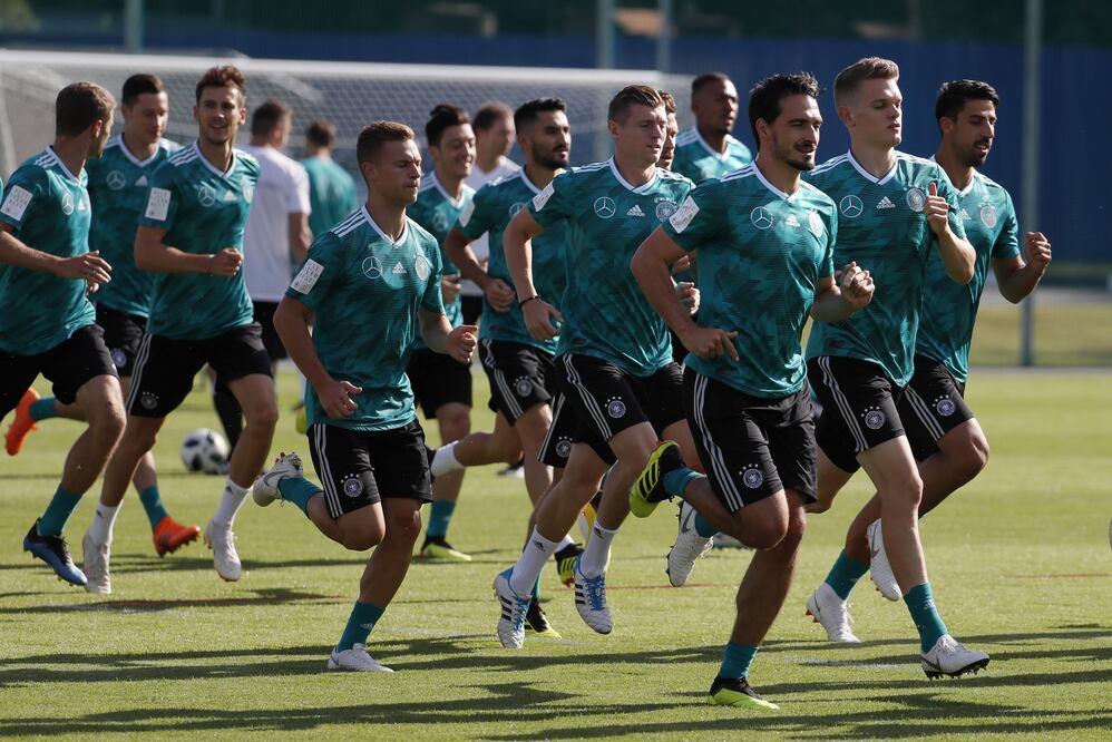 Entrenamiento de la Selección alemana (EFE)
