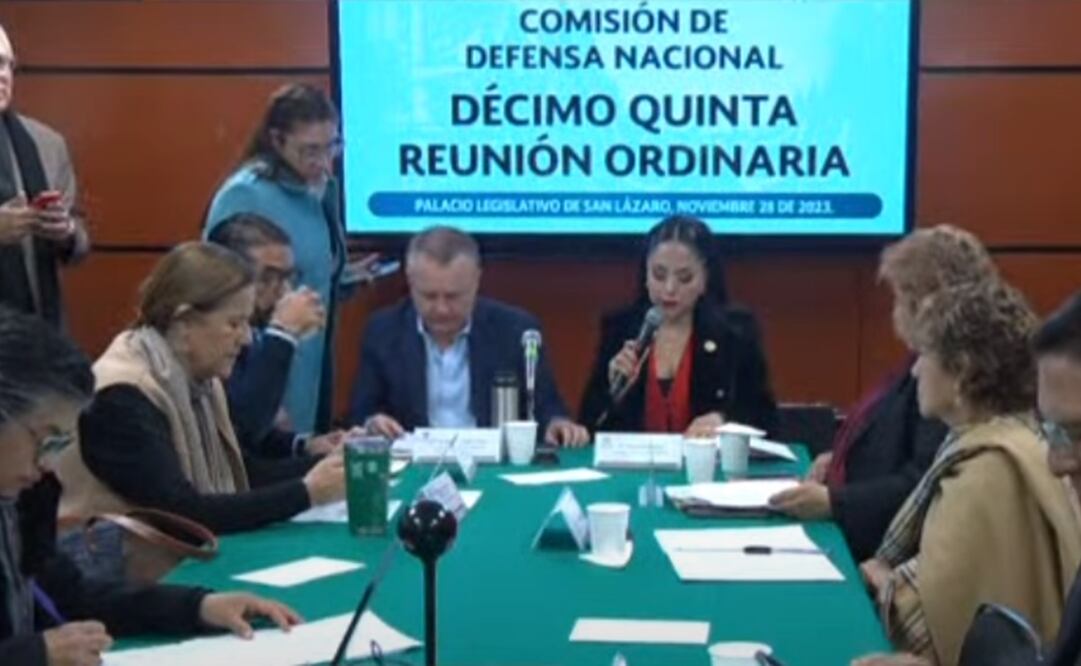 Comisión de Defensa Nacional de la Cámara de Diputados. Foto: Captura