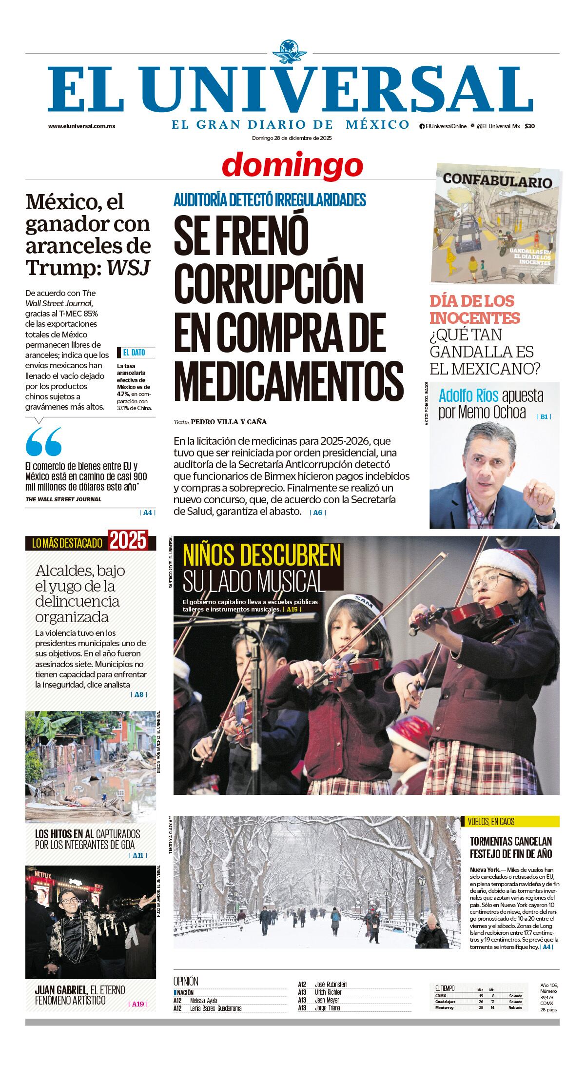 Portada impresa