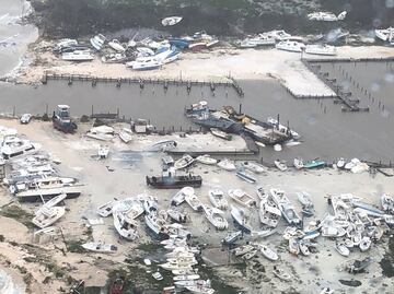 Huracán Dorian: las imágenes aéreas de la devastación que dejó la poderosa tormenta en Bahamas