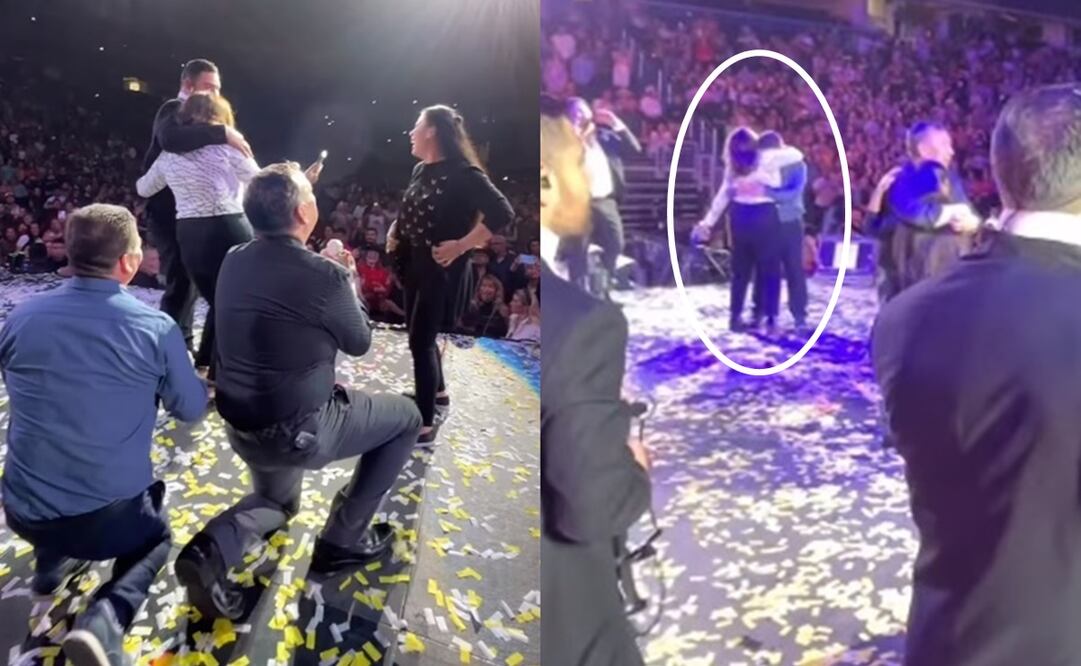 Doble pedida de matrimonio en concierto de la Banda MS genera polémica en redes. Foto: Instagram @bandamsoficial