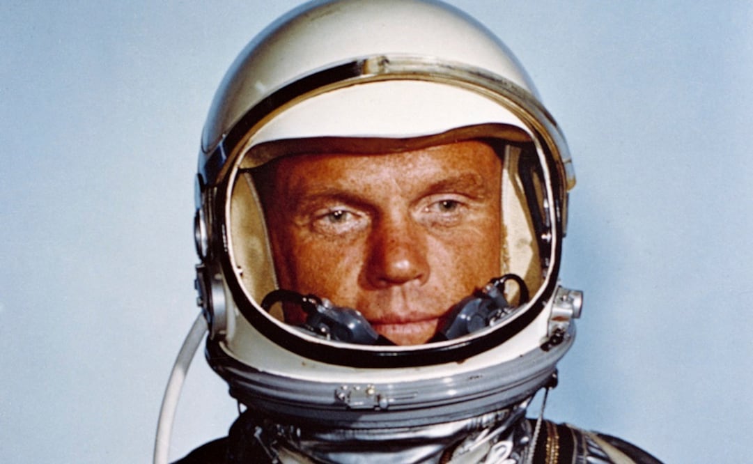John Glenn, el primer astronauta estadounidense en orbitar alrededor de la Tierra (Foto: AP)