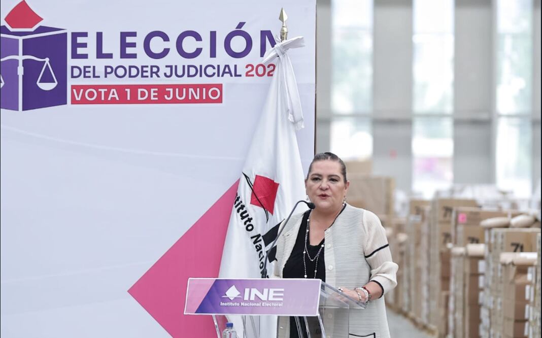 El Instituto Nacional Electoral inició con la distribución de las boletas de la elección judicial a los 32 estados del país. Foto: Fernanda Rojas/EL UNIVERSAL