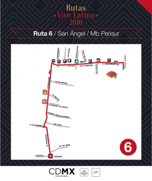 Anuncian transporte nocturno por Vive Latino