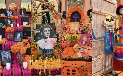 Honran a las estrellas con ofrendas y cempasúchil