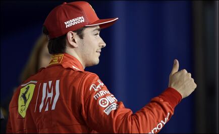 Charles Leclerc se llevó la pole positon en Bahrein