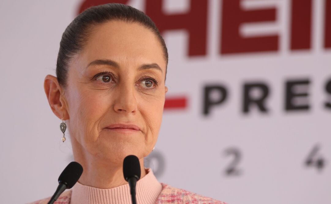 Claudia Sheinbaum, virtual Presidenta electa, durante conferencia de prensa en su casa de campaña el pasado 17 de julio de 2024. Foto: Andrea Murcia/ Cuartoscuro