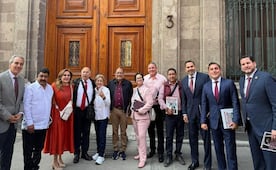 Ismael Burgueño, alcalde de Tijuana participa en encuentro de Territorios de Paz en Palacio Nacional; refuerzan estrategia de seguridad