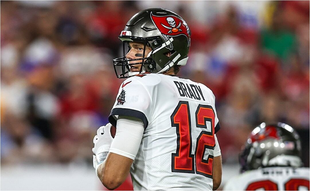 Tom Brady en la noche histórica frente a Rams / Foto: Tampa Bay Buccaneers