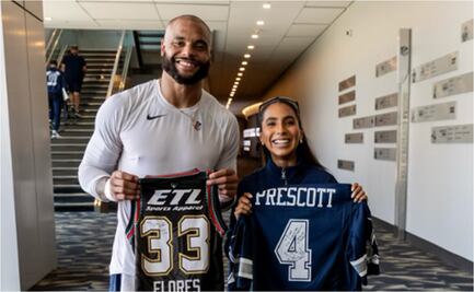 Dak Prescott, figura de la NFL lanza elogios a Diana Flores: "Mi hija tendrá a quién admirar"