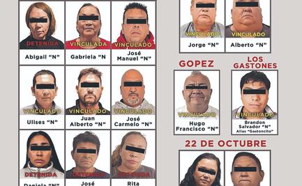 Once líderes de “sindicatos” están vinculados a proceso