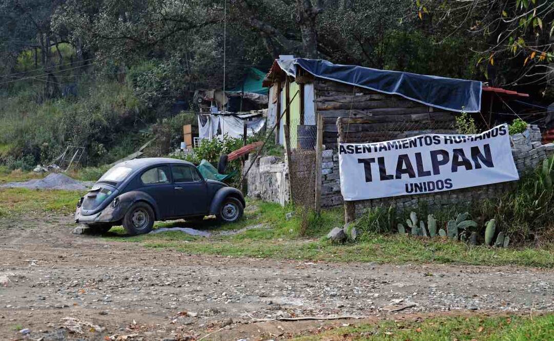 Autoridades del Gobierno capitalino detectaron la venta de predios de zona de conservación en el paraje La Pedrera, en San Miguel Topilejo, en Tlalpan. Foto: Fernanda Rojas / EL UNIVERSAL