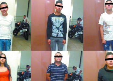 Asaltan a pasajeros de micro y detienen a 6 gracias a celular con GPS en La Joya