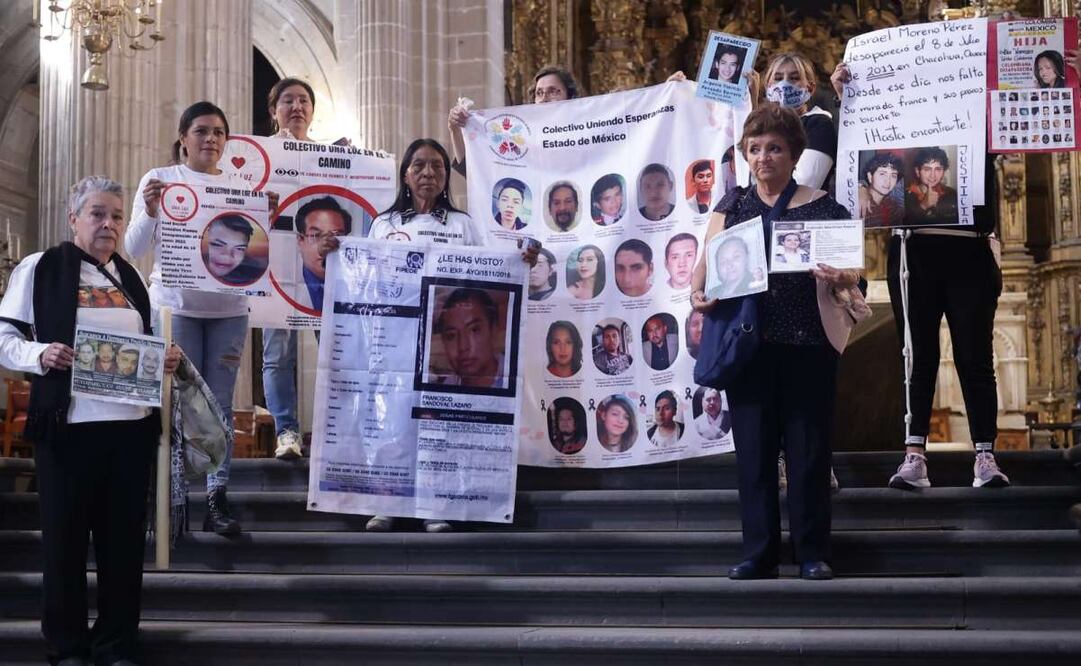 Misa por las personas desaparecidas en la Catedral Metropolitana . Foto: Fernanda Rojas/ EL UNIVERSAL