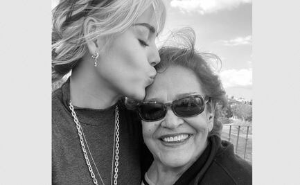 Danna Paola llora la muerte de su abuela: "Te despido con el corazón hecho pedazos"