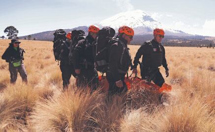 Policía de Alta Montaña y Agreste pide seguir indicaciones al visitar el Parque Nacional Iztaccíhuatl-Popocatépetl