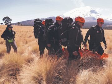 Policía de Alta Montaña y Agreste pide seguir indicaciones al visitar el Parque Nacional Iztaccíhuatl-Popocatépetl