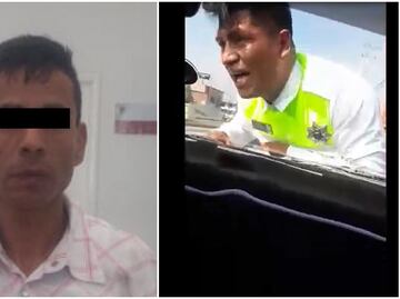 Juez definirá situación legal de conductor que se llevó a policía sobre el cofre