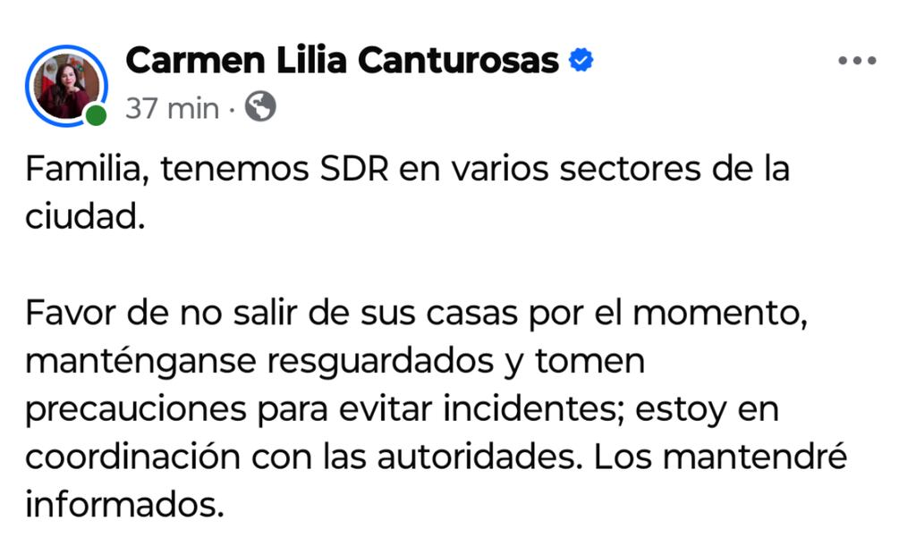 Enfrentamientos entre hombres armados y fuerzas federales desatan alerta en Nuevo Laredo. Foto: Captura de pantalla