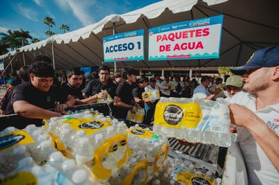 Todo un éxito, el Aquatón 2025 en Sinaloa; recaudan más de un millón de litros de agua para personas afectadas por la sequía