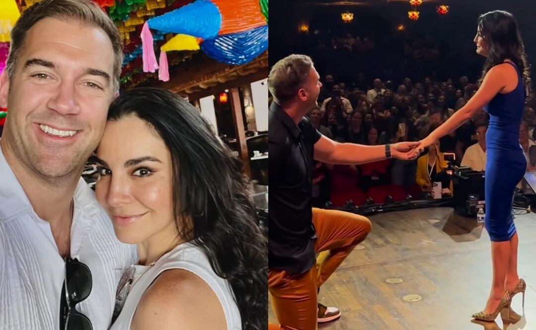 Martha Higareda y su esposo Lewis Howes se comprometen en septiembre de 2023. Foto: Instagram oficial.