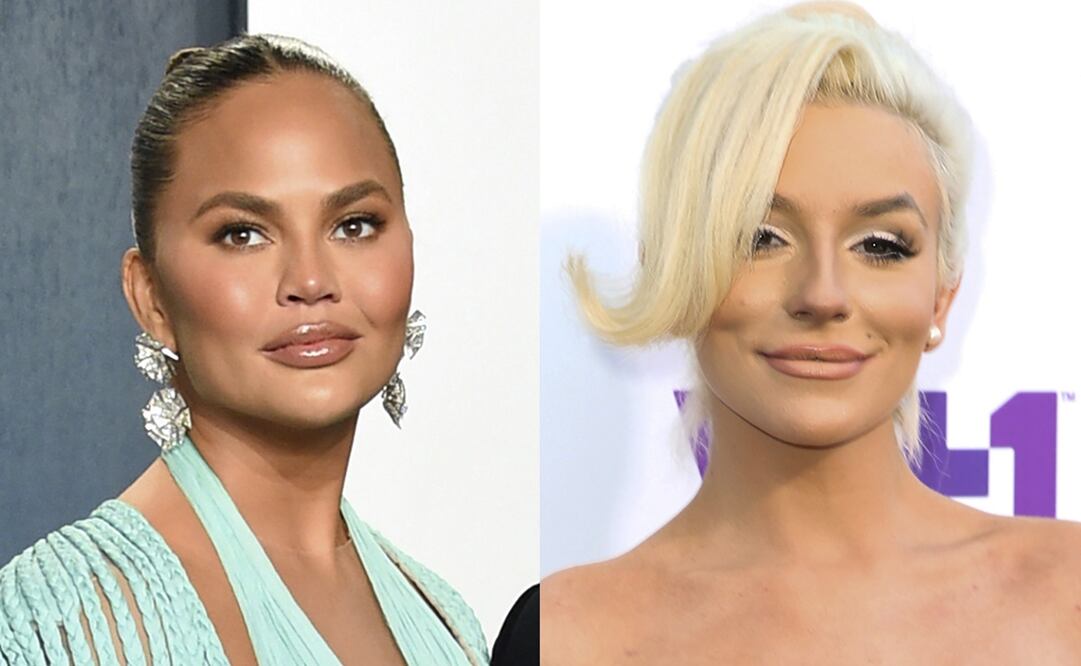 Chrissy Teigen y Courtney Stodden. Foto: Archivo AP 