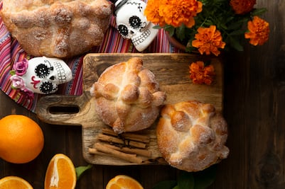 ¿Cuántas calorías tiene un pan de muerto?
