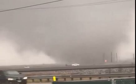 Indagan posible tornado en Texas; existe la posibilidad de tormentas severas