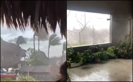 La furia de Agatha contra Oaxaca, en videos