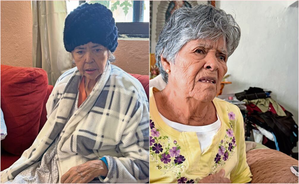 - Blanca Santos vive junto a la presa
y sufre de cáncer de pulmón.

- María Trinidad García, de 84 años,
también sufre de cáncer de mama.

Foto: Dinorath Mota