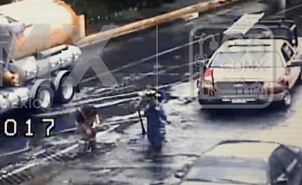 Lluvia causa encharcamientos en norte de CDMX