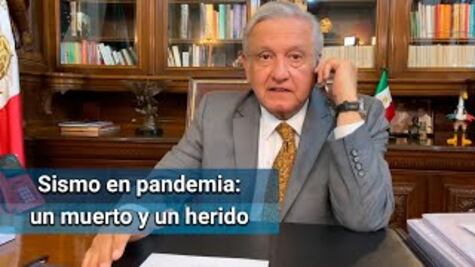 Sismo deja un muerto en Oaxaca, informa AMLO