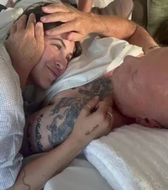 La tierna imagen que publicó Scout LaRue Willis. Instagram: @scoutlaruewillis