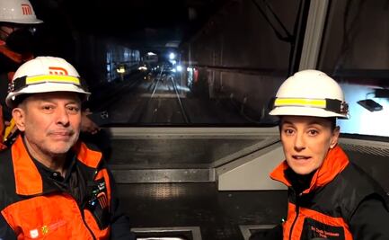 Trabajos de modernización de la Línea 1 llevan un 15% de avance: Sheinbaum