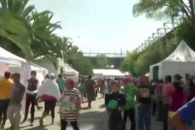 Aguardan 4 mil 500 migrantes en albergue de CDMX