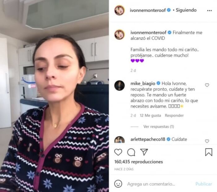 Ivonne Montero toma dióxido de cloro, aunque no para combatir el coronavirus que padece 