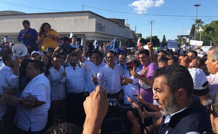 Marchan panistas en Coahuila para "defender el voto"