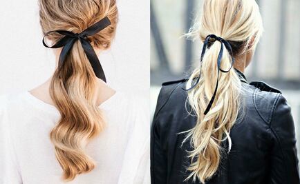 Coleta con moño, la tendencia que está arrasando Instagram