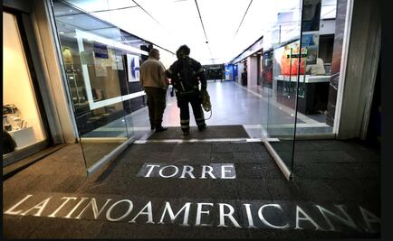 FOTOS: Rescatan a 12 personas atrapadas en elevador de la Torre Latinoamericana