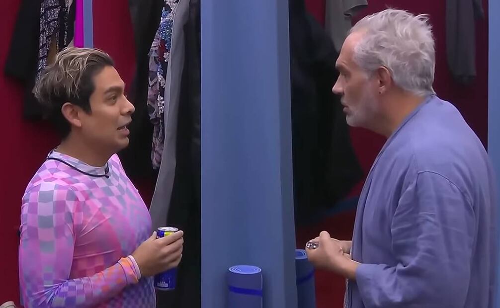 Arath de la Torre confronta a Ricardo Peralta. Foto: Captura de pantalla