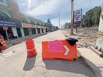 Obras del Tren México-Querétaro afectan a negocios en Cuautitlán