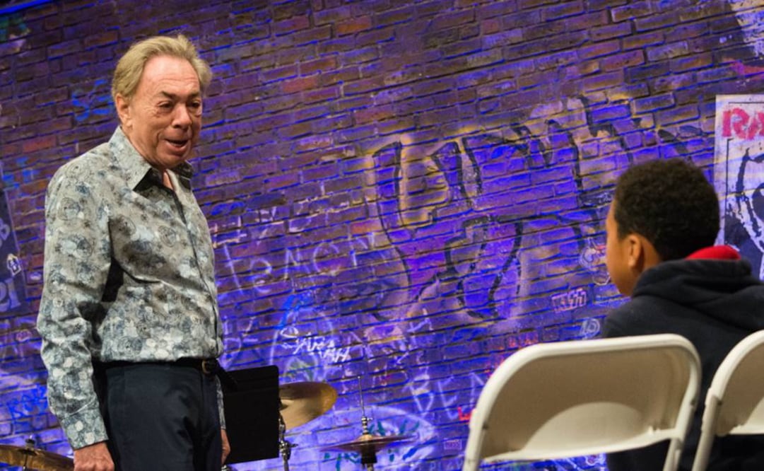 Andrew Lloyd Weber durante una audición abierta para el musical de Broadway. (FOTO: AP)