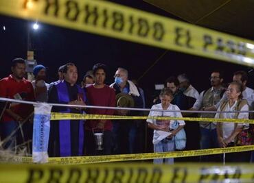 A fetus and two minors found at the Tetelcingo mass grave