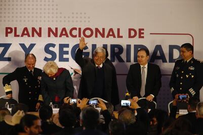 Policías Militar, Naval y Federal conformarán Guardia Nacional: AMLO